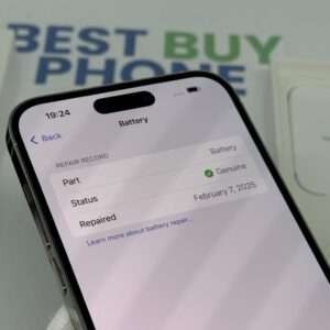 iPhone 14 Pro Max 1TB zilver /krasvrij /100% batt /garantie
