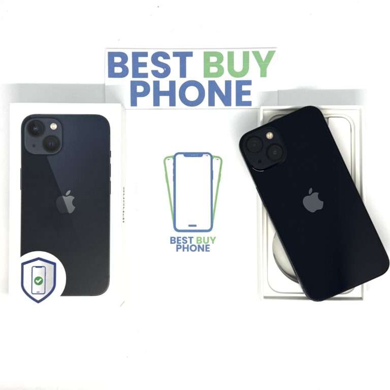 iPhone 13 128GB zwart /krasvrij glas /90% batt /garantie
