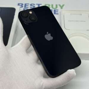 iPhone 13 128GB zwart /krasvrij glas /90% batt /garantie