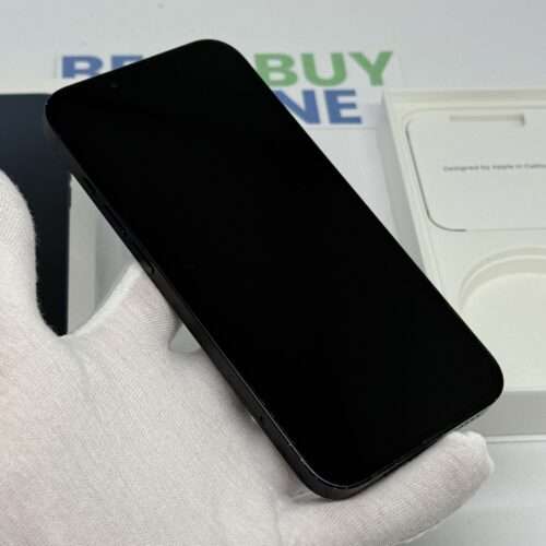 iPhone 13 128GB zwart /krasvrij glas /90% batt /garantie