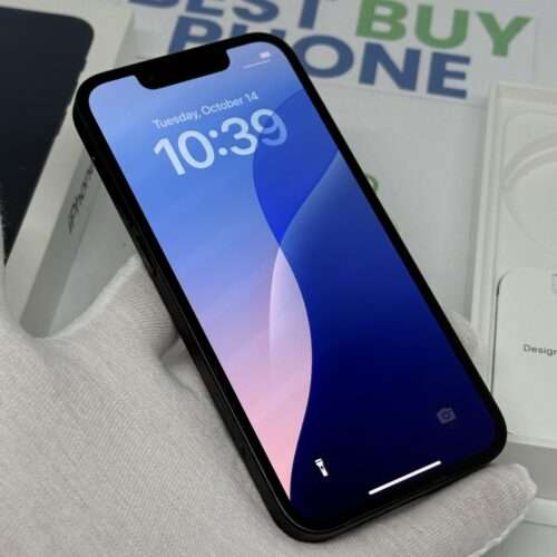 iPhone 13 mini 128GB zwart /kras vrij scherm /88% batt /garantie
