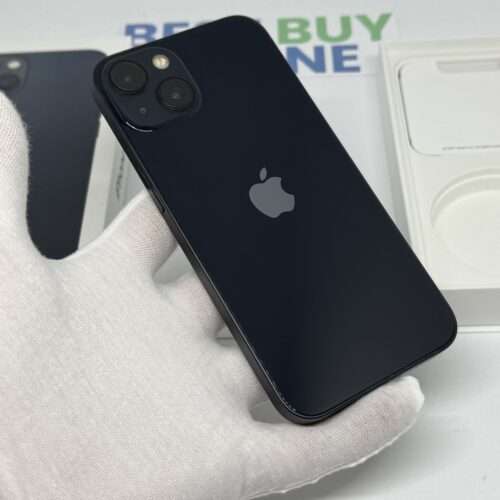 iPhone 13 256GB zwart /zeer net /100% batt /garantie