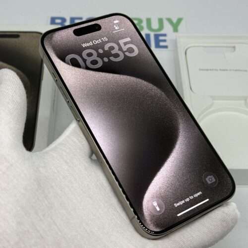 IMG_1134 2 iPhone 15 Pro 128GB naturel /zeer net /90% batt /garantie
