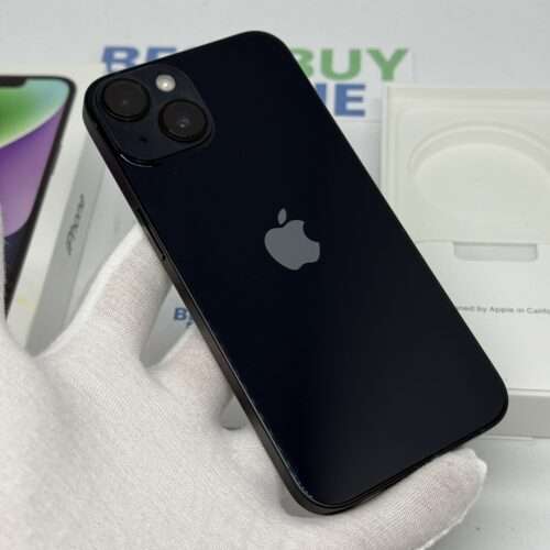 IMG_1138 iPhone 14 128GB zwart /krasvrij /100% batt /garantie