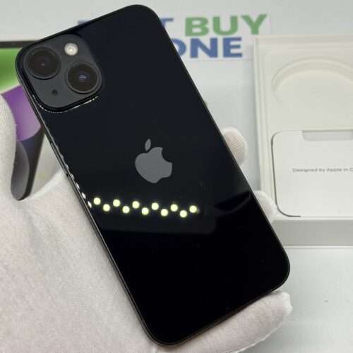 IMG_1144 iPhone 14 128GB zwart /krasvrij /100% batt /garantie