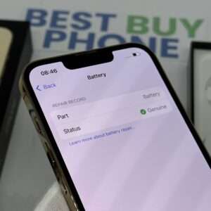 iPhone 13 Pro 256GB goud /zeer net /91% batt /garantie