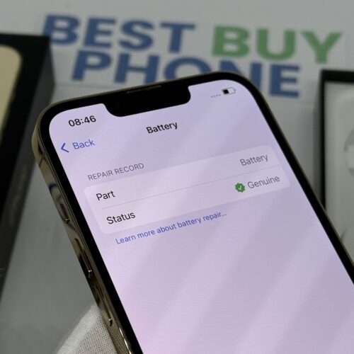 iPhone 13 Pro 256GB goud /zeer net /91% batt /garantie