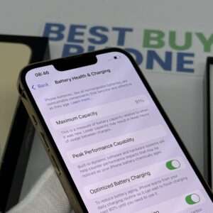 iPhone 13 Pro 256GB goud /zeer net /91% batt /garantie