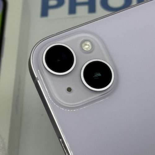iPhone 14 Plus 128GB paars /krasvrij /86% batt /garantie