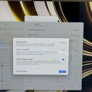 MacBook Air 15 inch M3 256GB sterrenlicht /krasvrij /100% batt /garantie
