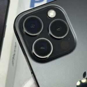 iPhone 15 Pro 256GB zwart /zeer net /100% batt /garantie