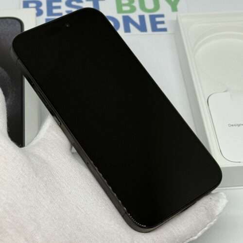 iPhone 15 Pro 256GB zwart /zeer net /100% batt /garantie