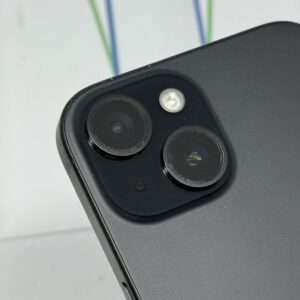 iPhone 15 128GB zwart /100% batt /kras vrij scherm /garantie