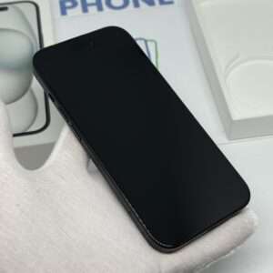 iPhone 15 128GB zwart /100% batt /kras vrij scherm /garantie