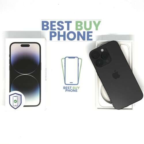 iPhone 14 Pro 256GB zwart /zeer net /93% batt /garantie