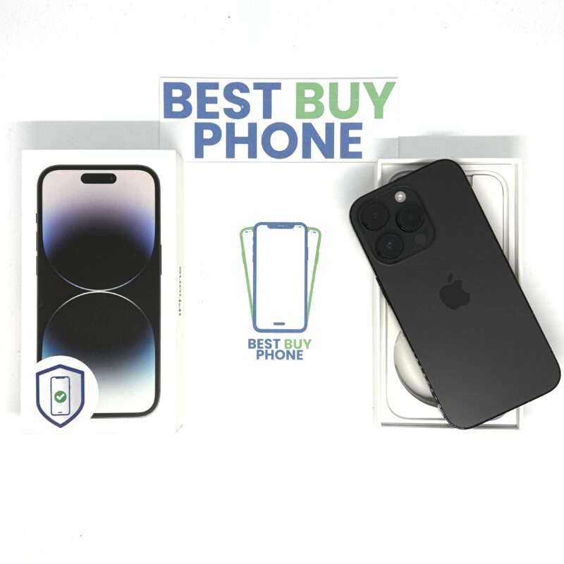 iPhone 14 Pro 256GB zwart /zeer net /93% batt /garantie