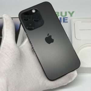 iPhone 14 Pro 256GB zwart /zeer net /93% batt /garantie