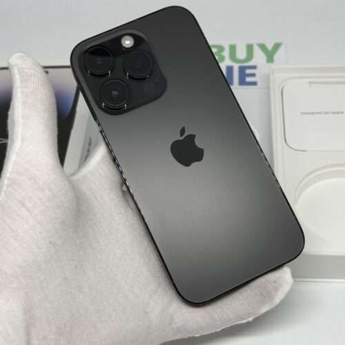 iPhone 14 Pro 256GB zwart /zeer net /93% batt /garantie