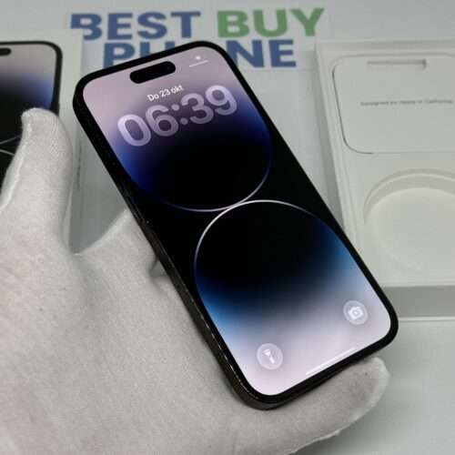 iPhone 14 Pro 256GB zwart /zeer net /93% batt /garantie