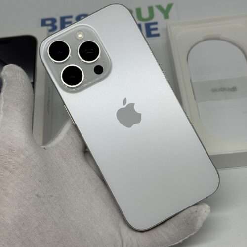 IMG_1440 iPhone 16 Pro 128GB zilver /krasvrij /94% batt /garantie