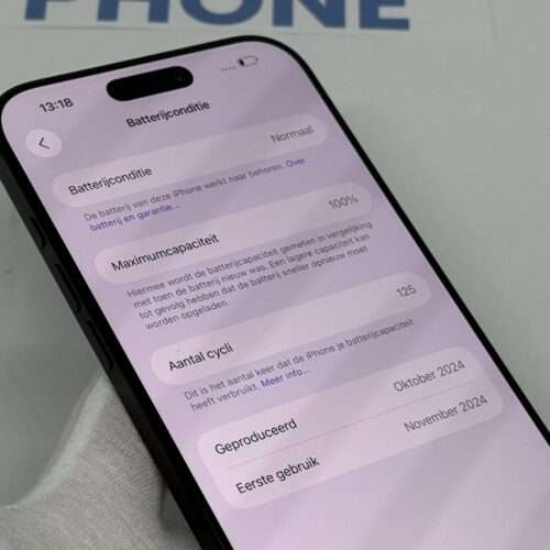 IMG_1448 iPhone 16 Pro Max 1TB zwart /licht gebruikt /100% batt /garantie