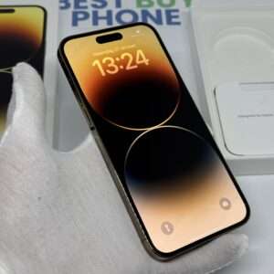 IMG_1461 iPhone 14 Pro Max 128GB goud /kras vrij glas /89% batt /garantie