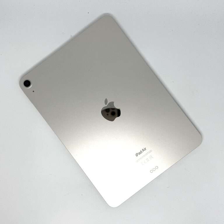 iPad Air 6e 11 inch M2 128GB starlight /zeer net /94% batt /garantie