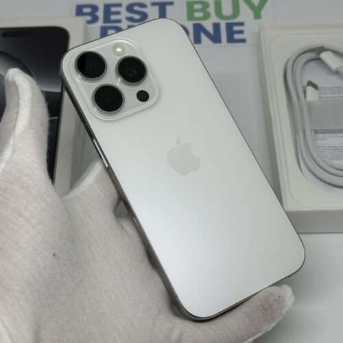 IMG_1479 iPhone 16 Pro 256GB wit /E-sim /ongebruikt + 12 maanden garantie