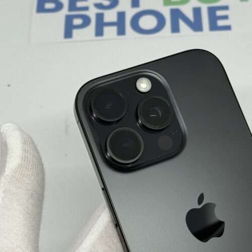 iPhone 16 Pro 256GB zwart /100% batt /kras vrij scherm /garantie