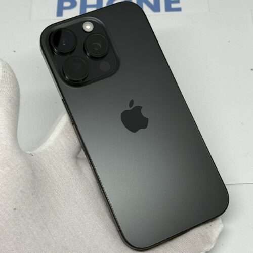 iPhone 16 Pro 256GB zwart /100% batt /kras vrij scherm /garantie