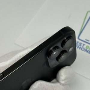 iPhone 16 Pro 256GB zwart /100% batt /kras vrij scherm /garantie