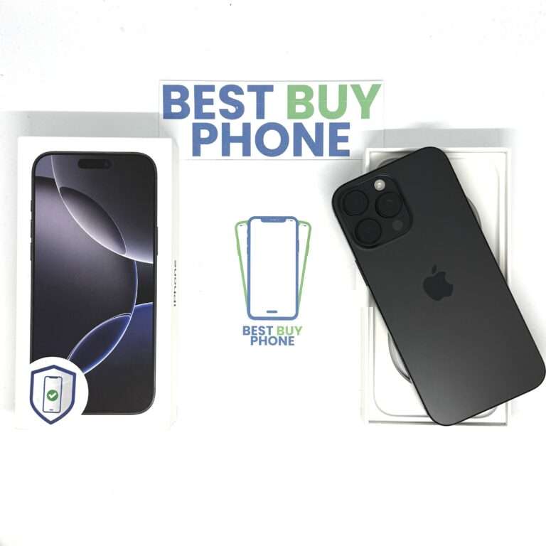 iPhone 16 Pro 128GB zwart /krasvrij scherm /97% batt /garantie