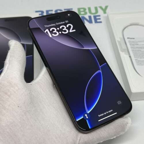 IMG_1538 iPhone 16 Pro Max 256GB zwart /100% batt /krasvrij scherm /garantie