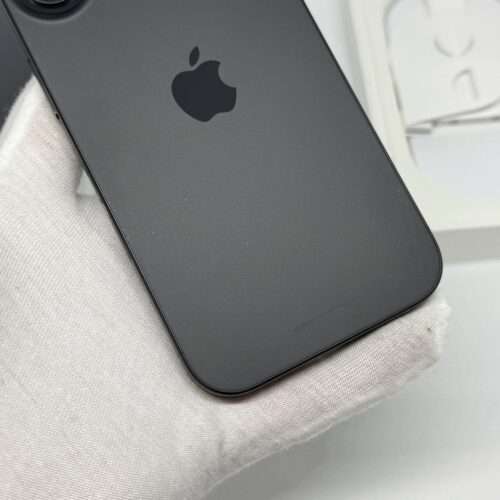 iPhone 16 256GB zwart /kras vrij scherm /93% batt /garantie