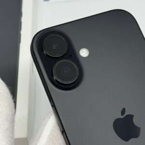 iPhone 16 256GB zwart /kras vrij scherm /93% batt /garantie