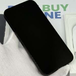 iPhone 16 256GB zwart /kras vrij scherm /93% batt /garantie