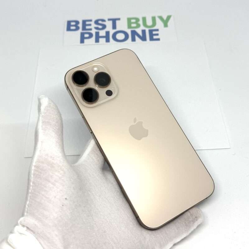 iPhone 16 Pro Max 256GB goud / 99% batt /garantie /licht gebruikt