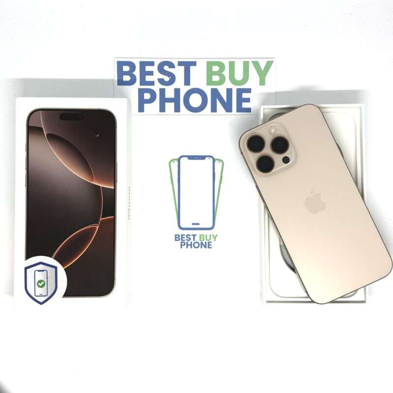 iPhone 16 Pro Max 256GB goud / 99% batt /garantie /licht gebruikt