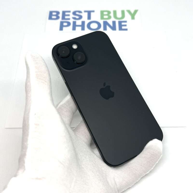 IMG_1874 iPhone 15 128GB zwart /100% batt /krasvrij /garantie