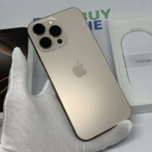 IMG_2126 iPhone 16 Pro Max 256GB goud /krasvrij /100% batt /garantie