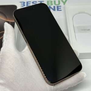 IMG_2130 iPhone 16 Pro Max 256GB goud /krasvrij /100% batt /garantie