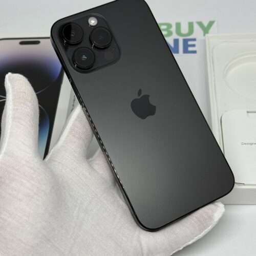 IMG_2307 iPhone 14 Pro Max 256GB zwart /krasvrij /88% batt /garantie