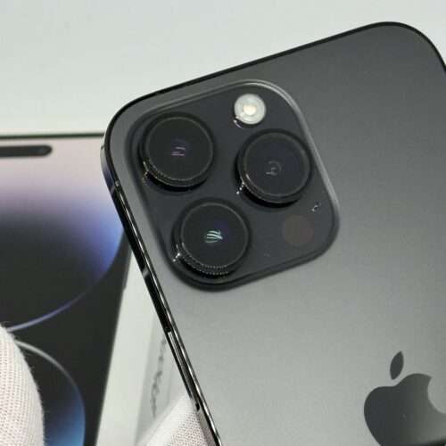 IMG_2309 iPhone 14 Pro Max 256GB zwart /krasvrij /88% batt /garantie