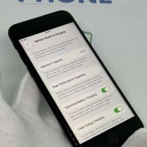 iPhone SE 2022 128GB zwart /kras vrij /100% batt /garantie