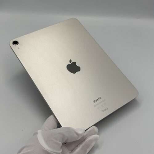 iPad Air 5e M1 256GB starlight /krasvrij glas /91% batt /garantie