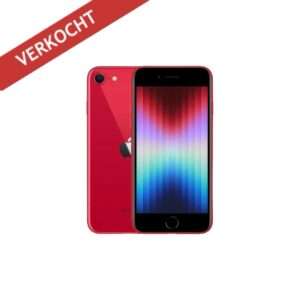iPhone SE 2022 128GB rood /nieuw + 12 maanden garantie