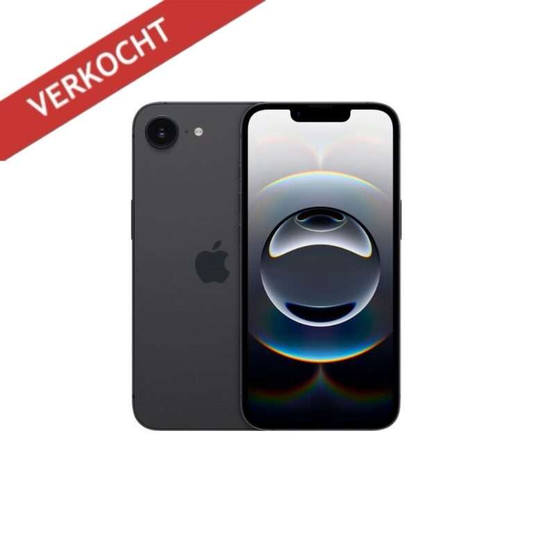 iPhone 16E 128GB nieuw + 12 maanden garantie