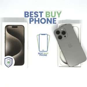 iPhone 15 Pro 128GB naturel /krasvrij /89% batt /garantie