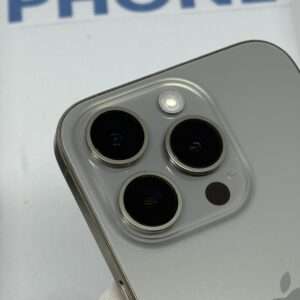 iPhone 15 Pro 128GB naturel /krasvrij /89% batt /garantie