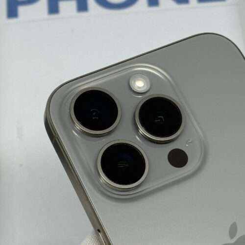 iPhone 15 Pro 128GB naturel /krasvrij /89% batt /garantie